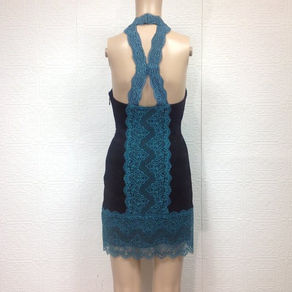 Free People Natasha Lace Mini Dress - Picture 6 of 10